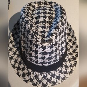 Houndstooth Fedora
